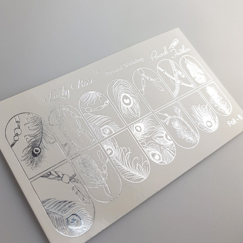 Слайдер-дизайн Foil серебро-0008