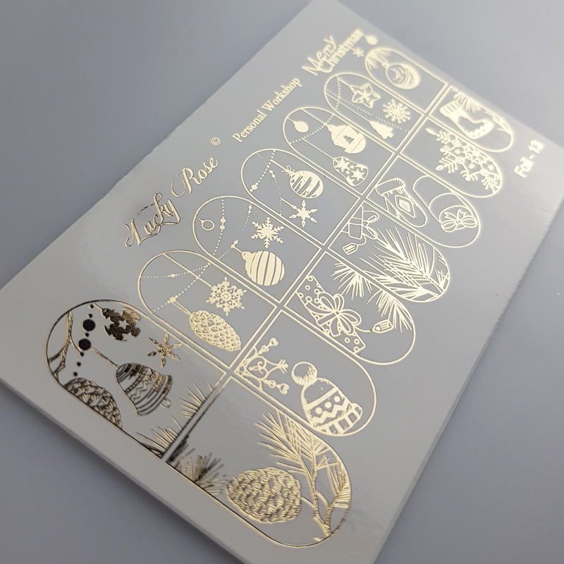 Слайдер-дизайн Foil золото-0013