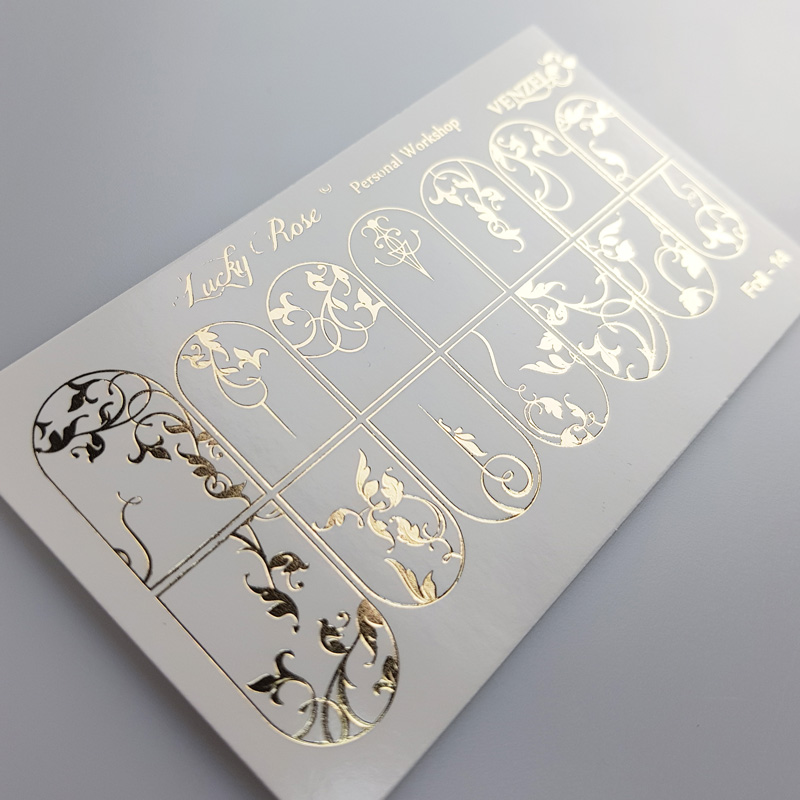 Слайдер-дизайн Foil золото-0014
