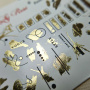 Слайдер-дизайн Foil Colour золото-0020